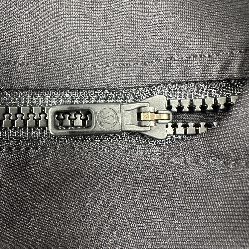 Lululemon Pants Mens 2XL Black Woven ABC Jogger Zip Pocket Ribbed Cuffs Athletic - Picture 10 of 13